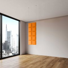 Pannello acustico da soffitto inclusi supporti e cavi - Promo - L40xH100-mirage-66