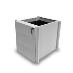 Cassettiera in metallo per allunghi Brera