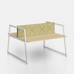 Bench Fusion screen con elastici ad X