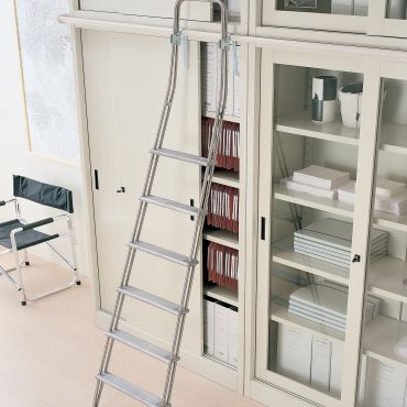 Rehausse pour armoire avec portes coulissantes en verre L120 H88
