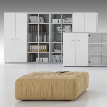 Armoire haute avec porte Doria L45 cm