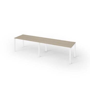 Bench 2 bureaux en ligne gamme Doria
