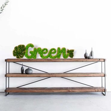 Scritta vegetale - Green