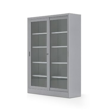 Armoire à portes coulissantes en verre L180 H200