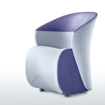  Fauteuil d’accueil Koccola Bicolore