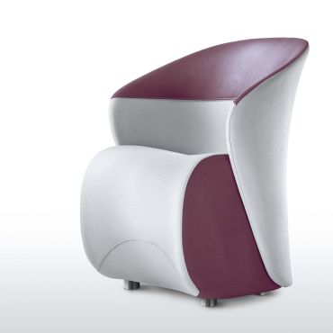  Fauteuil d’accueil Koccola Bicolore