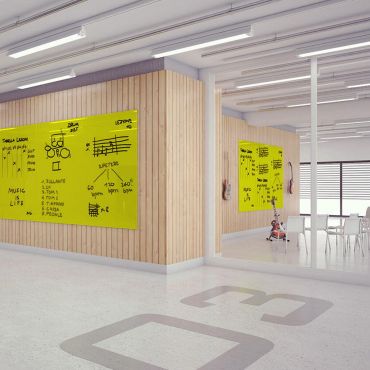 Tableau Vertical plan-90 x 120-lime